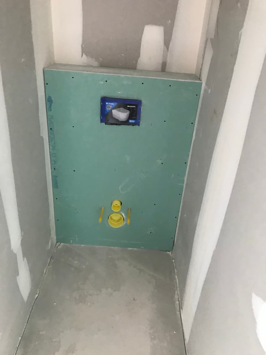 Installation WC suspendu Geberit - photo 1